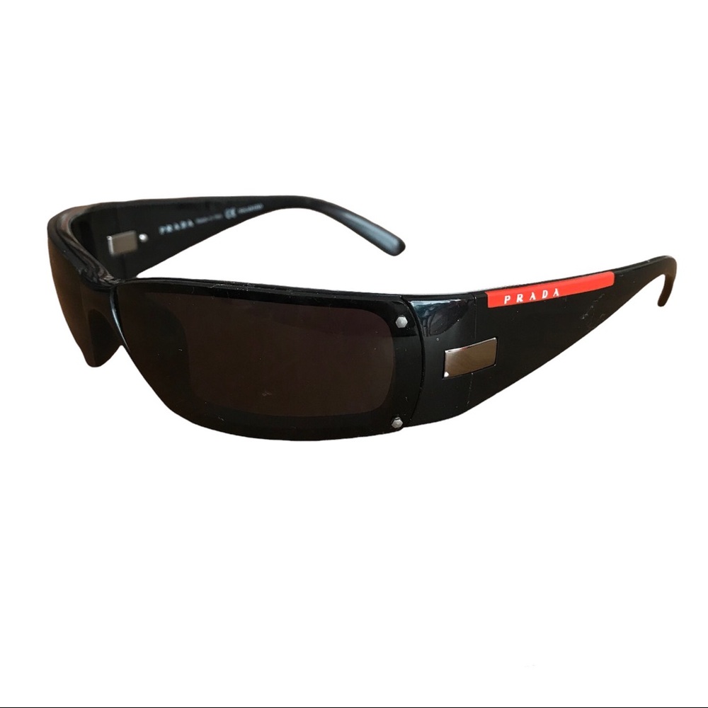 -Vintage Prada SPS60E wraparound sunglasses